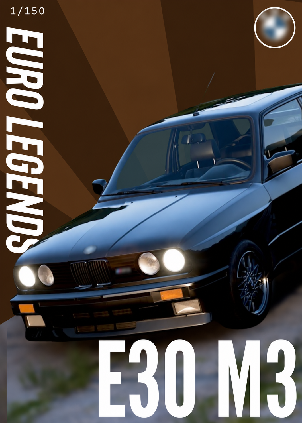 RPM prototype card — BMW E30 M3, Euro Legends series